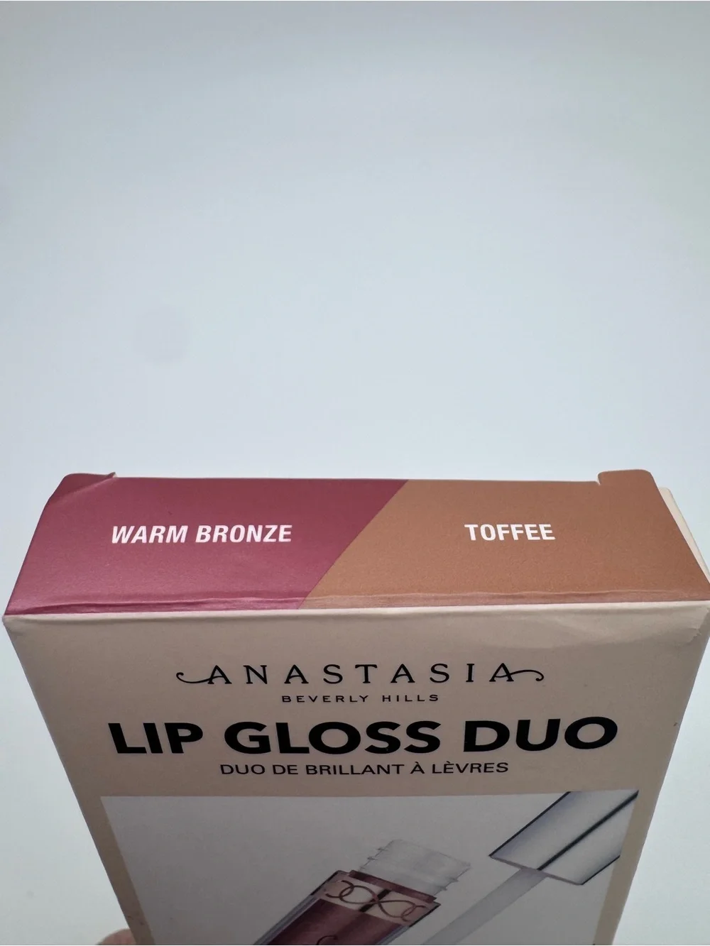 Anastasia Beverly Hills Lip Gloss Duo Warm Bronze & Toffee NIB